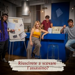 YAS! GAMES MURDER MYSTERY RICETTA PER UN DELITTO ITALIAN BOARDGAME