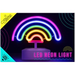 RAINBOW LED NEON LIGHT LAMPADA PALADONE PRODUCTS