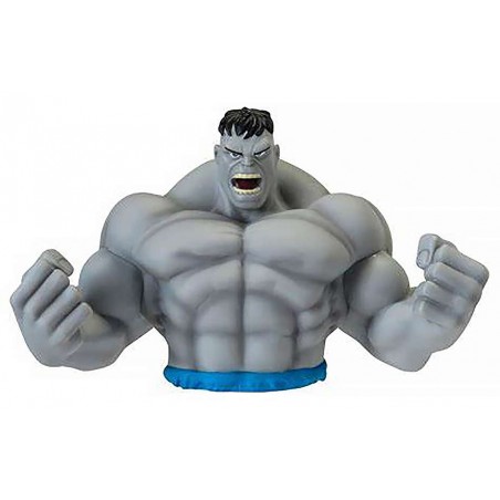 MARVEL COMICS GREY HULK PVC BUST BANK