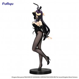 FURYU OVERLORD ALBEDO BLACK COLOR VERSION BICUTE BUNNIES FIGURE STATUE