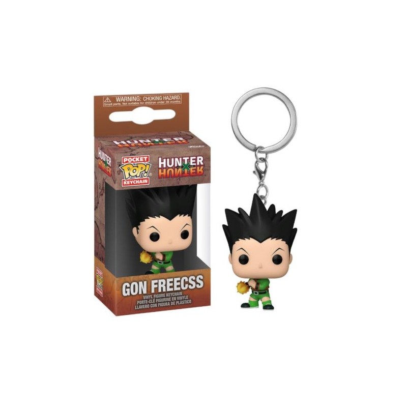 HUNTER X HUNTER POCKET POP! GON FREECSS KEYCHAIN PORTACHIAVI FUNKO