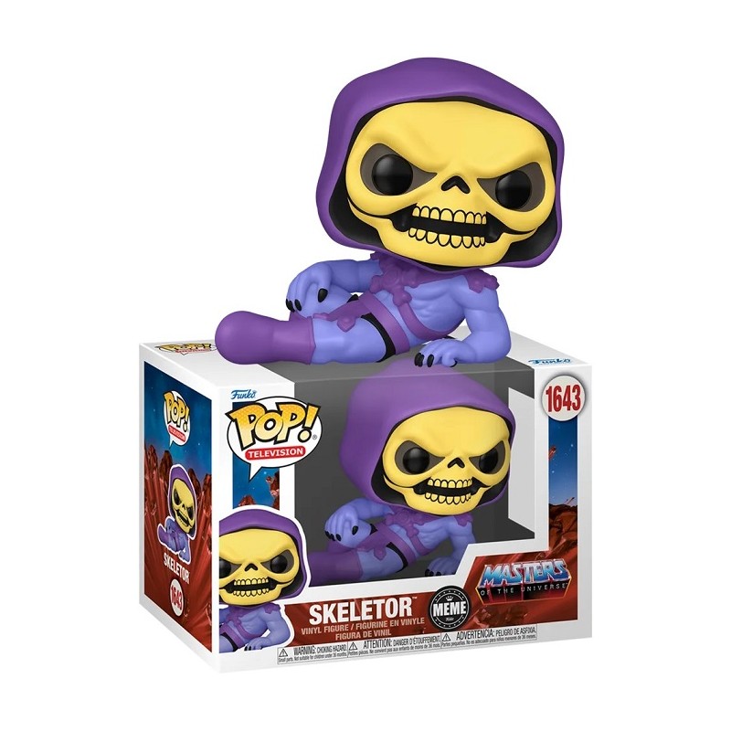 FUNKO POP! MASTERS OF THE UNIVERSE SKELETOR MEME FIGURE FUNKO