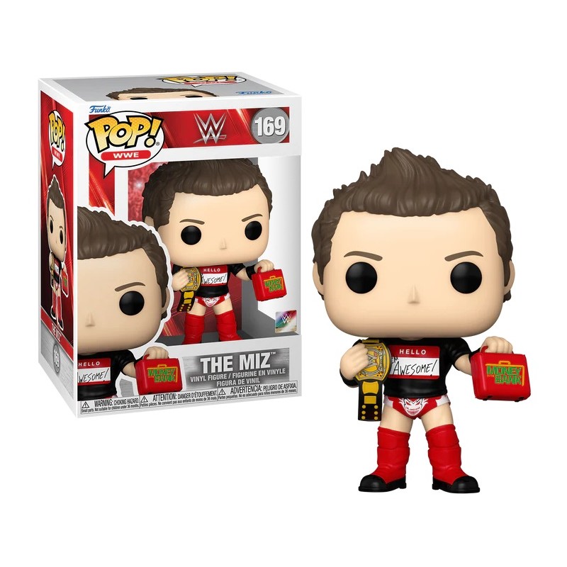 FUNKO POP! WWE THE MIZ BOBBLE HEAD FIGURE FUNKO