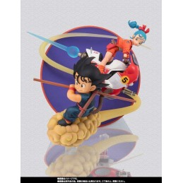 DRAGON BALL SON GOKU & BULMA FIGUARTS ZERO STATUA FIGURE BANDAI