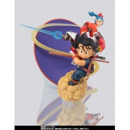 DRAGON BALL SON GOKU & BULMA FIGUARTS ZERO STATUA FIGURE BANDAI