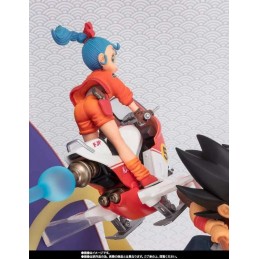 DRAGON BALL SON GOKU & BULMA FIGUARTS ZERO STATUA FIGURE BANDAI