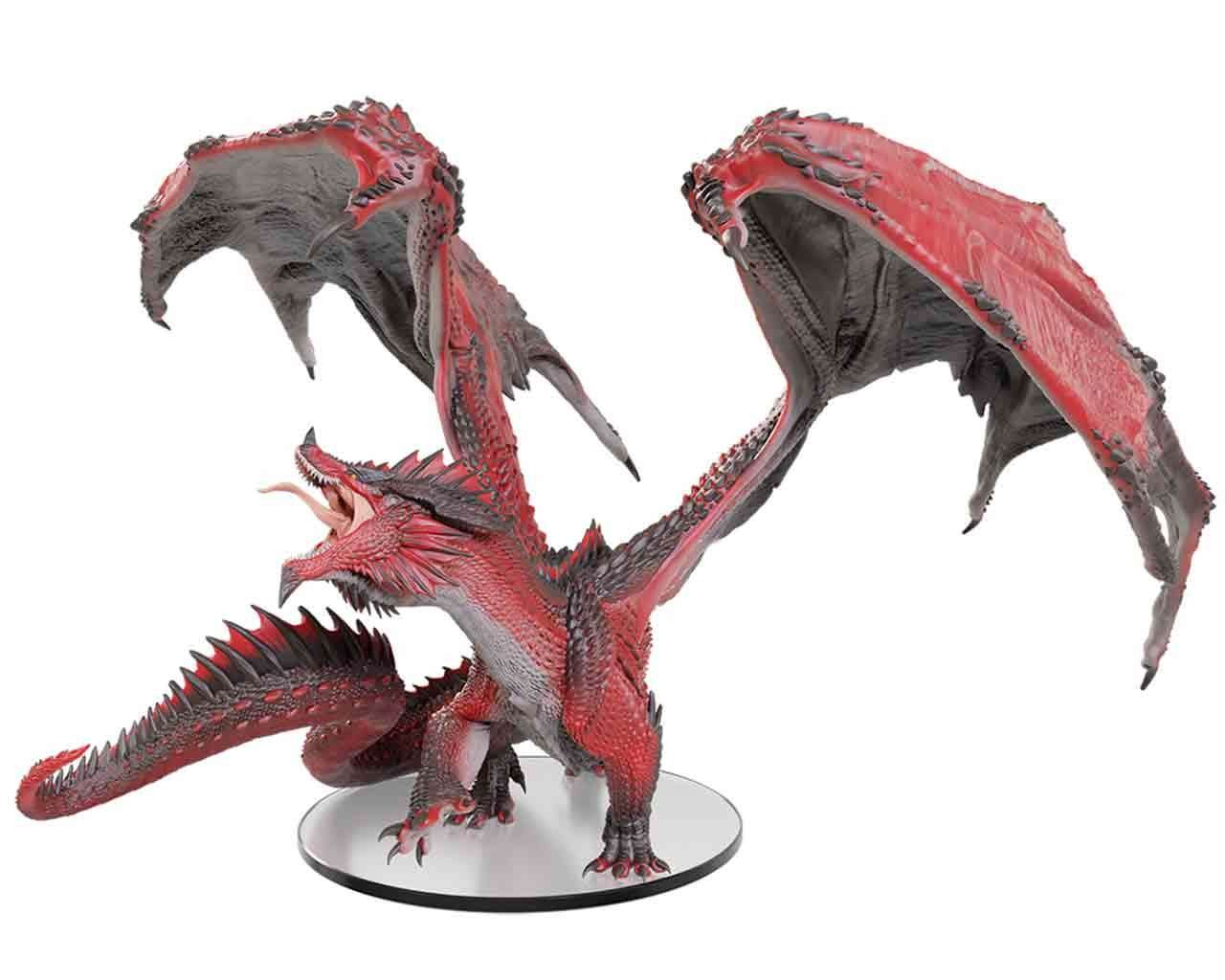WIZKIDS D&D ICONS OF THE REALMS ADULT RED DRAGON TYRANT MINIATURE