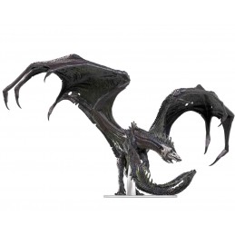 D&D ICONS OF THE REALMS ADULT BLACK DRAGON CORRUPTOR MINIATURE FIGURE WIZKIDS