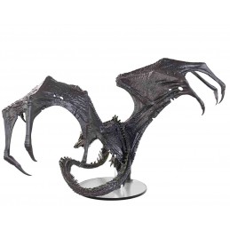 D&D ICONS OF THE REALMS ADULT BLACK DRAGON CORRUPTOR MINIATURE FIGURE WIZKIDS