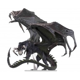 D&D ICONS OF THE REALMS ADULT BLACK DRAGON CORRUPTOR MINIATURE FIGURE WIZKIDS