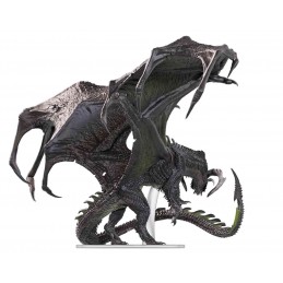 D&D ICONS OF THE REALMS ADULT BLACK DRAGON CORRUPTOR MINIATURE FIGURE WIZKIDS