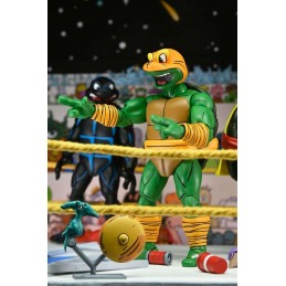 NECA TEENAGE MUTANT NINJA TURTLES ARCHIE COMICS STUMP WRESTLING TURTLES 4-PACK ACTION FIGURES