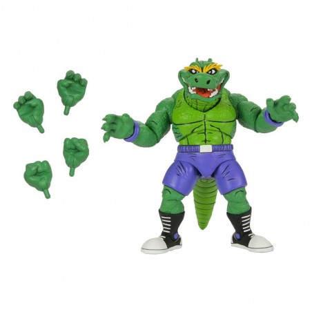 TEENAGE MUTANT NINJA TURTLES ARCHIE COMICS STUMP WRESTLING LEATHERHEAD ACTION FIGURE