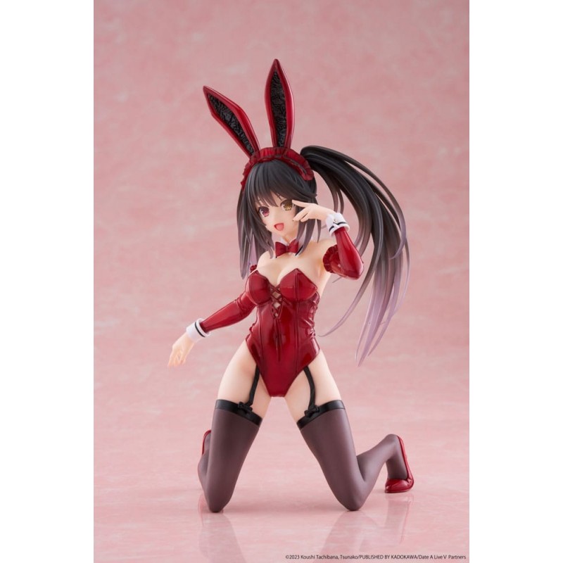 DATE A LIVE V DESKTOP CUTE KURUMI TOKISAKI BUNNY VER. STATUA FIGURE TAITO