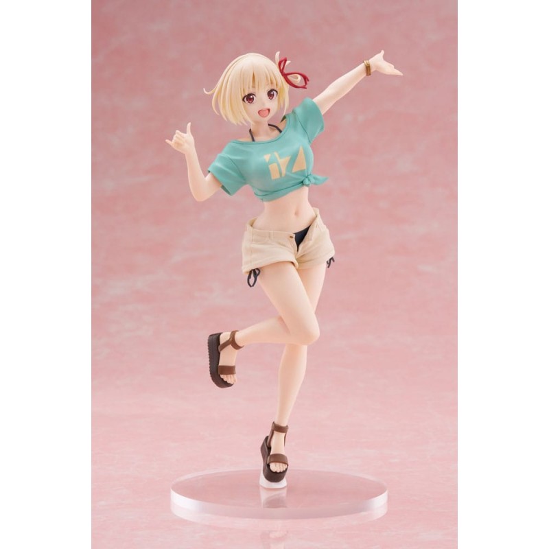 LYCORIS RECOIL COREFUL CHISATO NISHIKIGI HAWAIIAN STATUA FIGURE TAITO