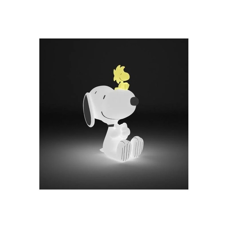 GRUPO ERIK PEANUTS SNOOPY AND WOODSTOCK DECORATIVE LAMP 27CM