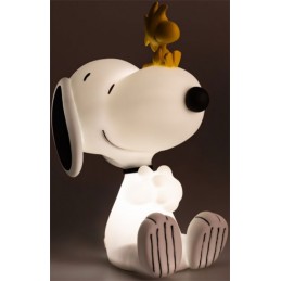 GRUPO ERIK PEANUTS SNOOPY AND WOODSTOCK DECORATIVE LAMP 27CM