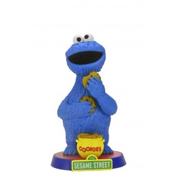 SESAME STREET COOKIE MONSTER HEADKNOCKER BOBBLE HEAD FIGURE NECA