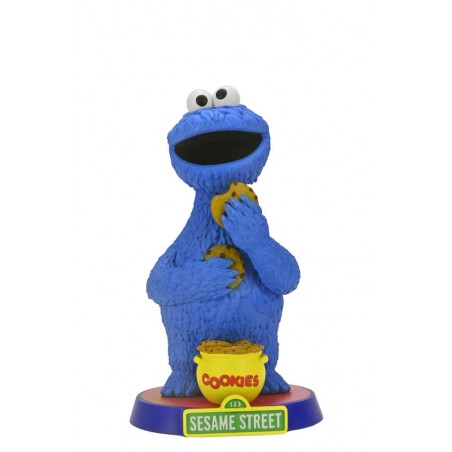 SESAME STREET COOKIE MONSTER HEADKNOCKER BOBBLE HEAD FIGURE