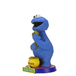 SESAME STREET COOKIE MONSTER HEADKNOCKER BOBBLE HEAD FIGURE NECA