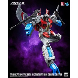 TRANSFORMERS MDLX CORONATION STARSCREAM ACTION FIGURE THREEZERO