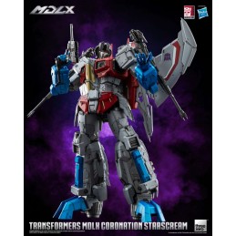 THREEZERO TRANSFORMERS MDLX CORONATION STARSCREAM 20CM ACTION FIGURE