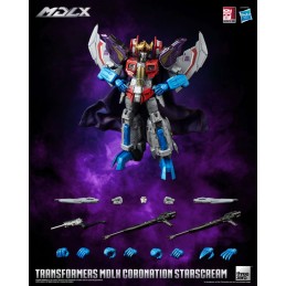 THREEZERO TRANSFORMERS MDLX CORONATION STARSCREAM 20CM ACTION FIGURE