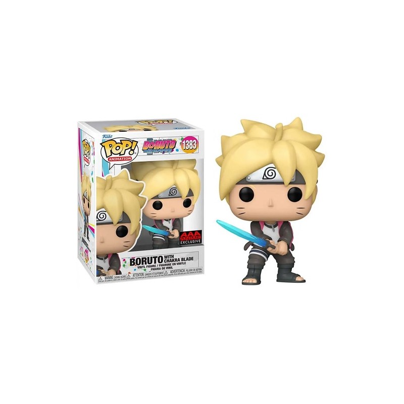 FUNKO FUNKO POP! ANIMATION BORUTO WITH CHAKRA BLADE BOBBLE HEAD FIGURE