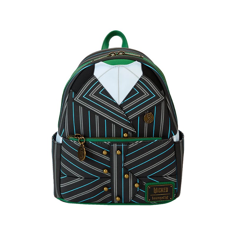 LOUNGEFLY WICKED ELPHABA UNIVERSITY UNIFORM LOUNGEFLY MINI BACKPACK