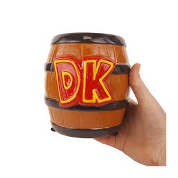 PYRAMID INTERNATIONAL DONKEY KONG DK BARREL SHAPED MONEY BANK