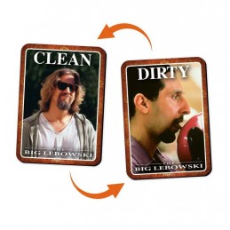 AQUARIUS ENT THE BIG LEBOWSKI DOUBLE SIDE MAGNET