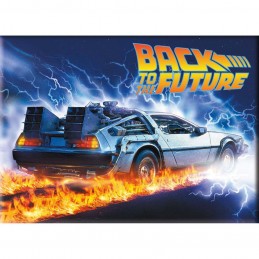 AQUARIUS ENT BACK TO THE FUTURE DELOREAN BURN OUT MAGNET