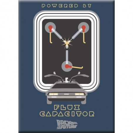 BACK TO THE FUTURE FLUX CAPACITOR MAGNET