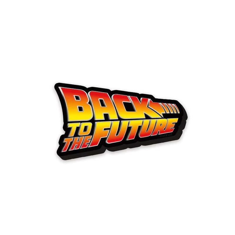 BACK TO THE FUTURE LOGO FUNKY CHUNKY MAGNETE AQUARIUS ENT BACK TO THE FUTURE LOGO FUNKY CHUNKY MAGNETE AQUARIUS ENT