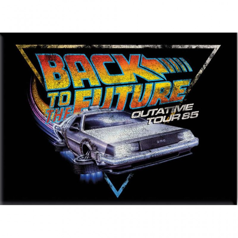 AQUARIUS ENT BACK TO THE FUTURE OUTATIME MAGNET