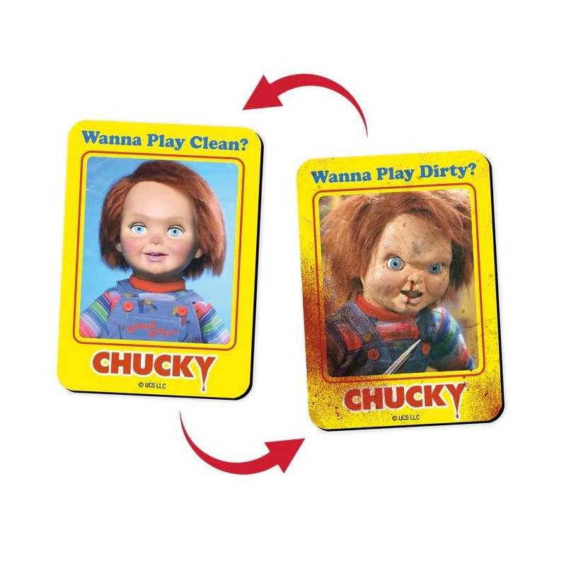 CHUCKY DOUBLE SIDE MAGNETE AQUARIUS ENT