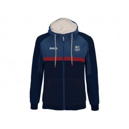 FELPA HOODIE ZIP UFFICIALE FC BARCELONA BARCELLONA