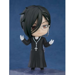 GOOD SMILE COMPANY BLACK BUTLER SEBASTIAN MICHAELIS SAPPHIRE OWL VERSION NENDOROID SERIES ACTION FIGURE