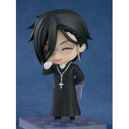 GOOD SMILE COMPANY BLACK BUTLER SEBASTIAN MICHAELIS SAPPHIRE OWL VERSION NENDOROID SERIES ACTION FIGURE