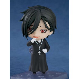 GOOD SMILE COMPANY BLACK BUTLER SEBASTIAN MICHAELIS SAPPHIRE OWL VERSION NENDOROID SERIES ACTION FIGURE