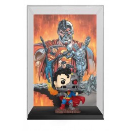 FUNKO POP! COMIC COVERS CYBORG SUPERMAN BOBBLE HEAD FIGURE FUNKO