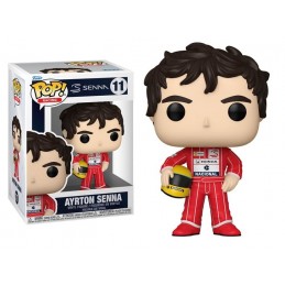 FUNKO POP! FORMULA 1 AYRTON SENNA BOBBLE HEAD FIGURE FUNKO