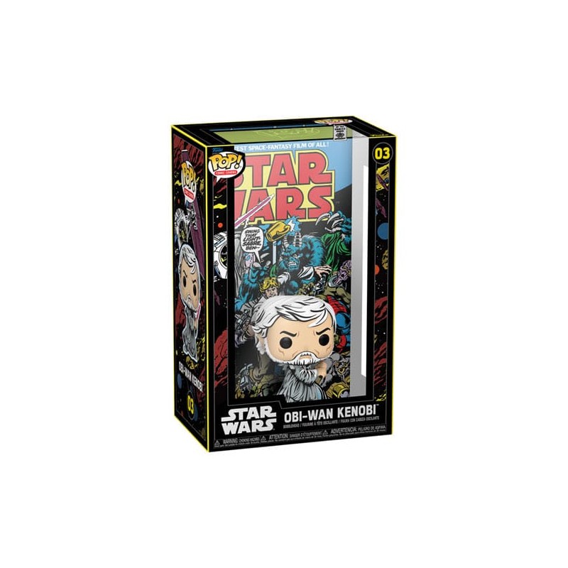 FUNKO POP! COMIC COVERS STAR WARS OBI-WAN KENOBI BOBBLE HEAD FIGURE FUNKO