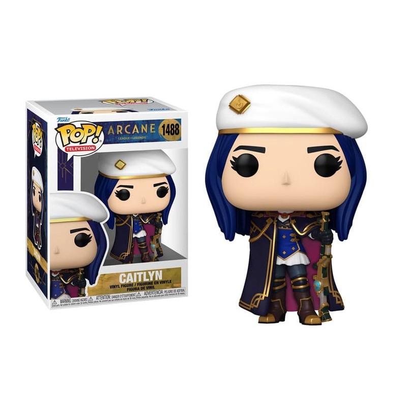 FUNKO POP! ARCANE LEAGUE OF LEGENDS CAITLYN BOBBLE HEAD FIGURE FUNKO