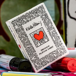 KEITH HARING POKER PLAYING CARDS PREMIUM MAZZO THEORY11