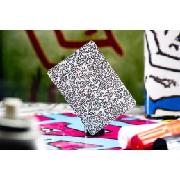 THEORY11 KEITH HARING POKER PLAYING CARDS PREMIUM DECK