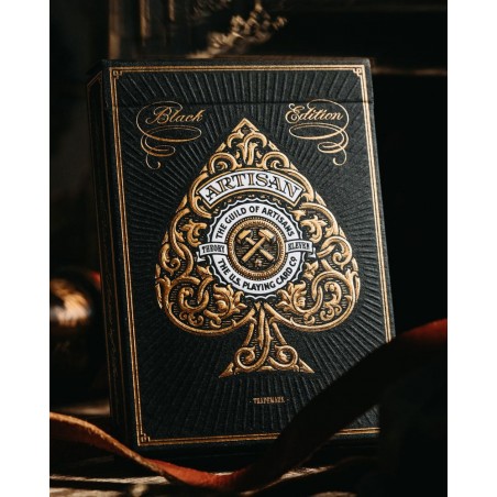 ARTISAN BLACK EDITION POKER PLAYING CARDS PREMIUM DECK