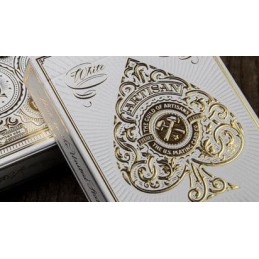 THEORY11 ARTISAN WHITE EDITION POKER PLAYING CARDS PREMIUM DECK