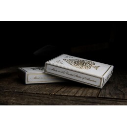 THEORY11 ARTISAN WHITE EDITION POKER PLAYING CARDS PREMIUM DECK