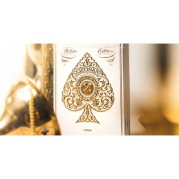 THEORY11 ARTISAN WHITE EDITION POKER PLAYING CARDS PREMIUM DECK